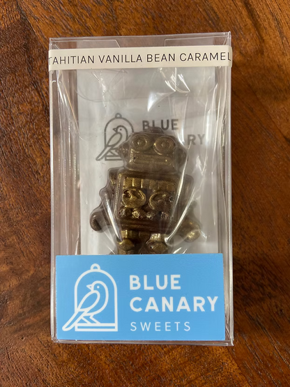 Blue Canary Sweets: Chocolate Robot (1oz)