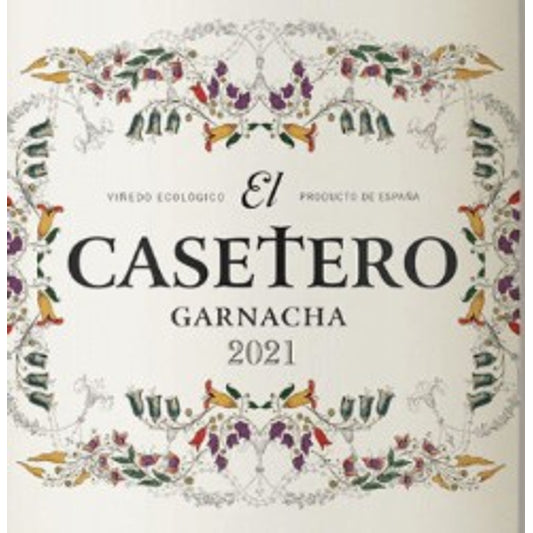 Wine Label Frontonio 2021 El Casetero Garnacha