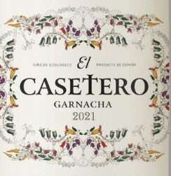 Wine Label Frontonio 2021 El Casetero Garnacha
