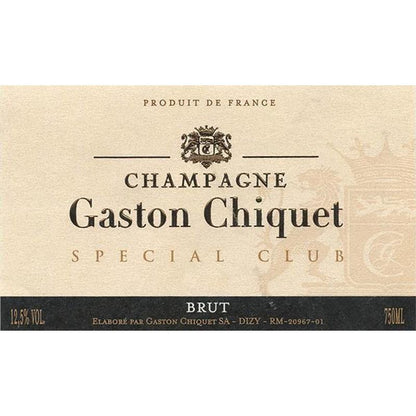 Gaston Chiquet 2015 "Special Club" Brut