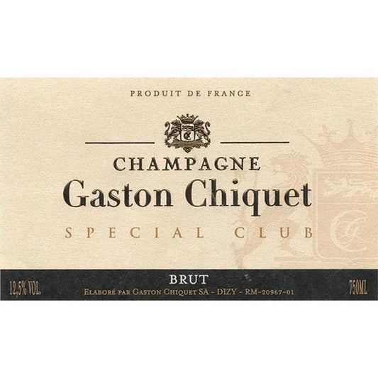 Gaston Chiquet 2015 "Special Club" Brut