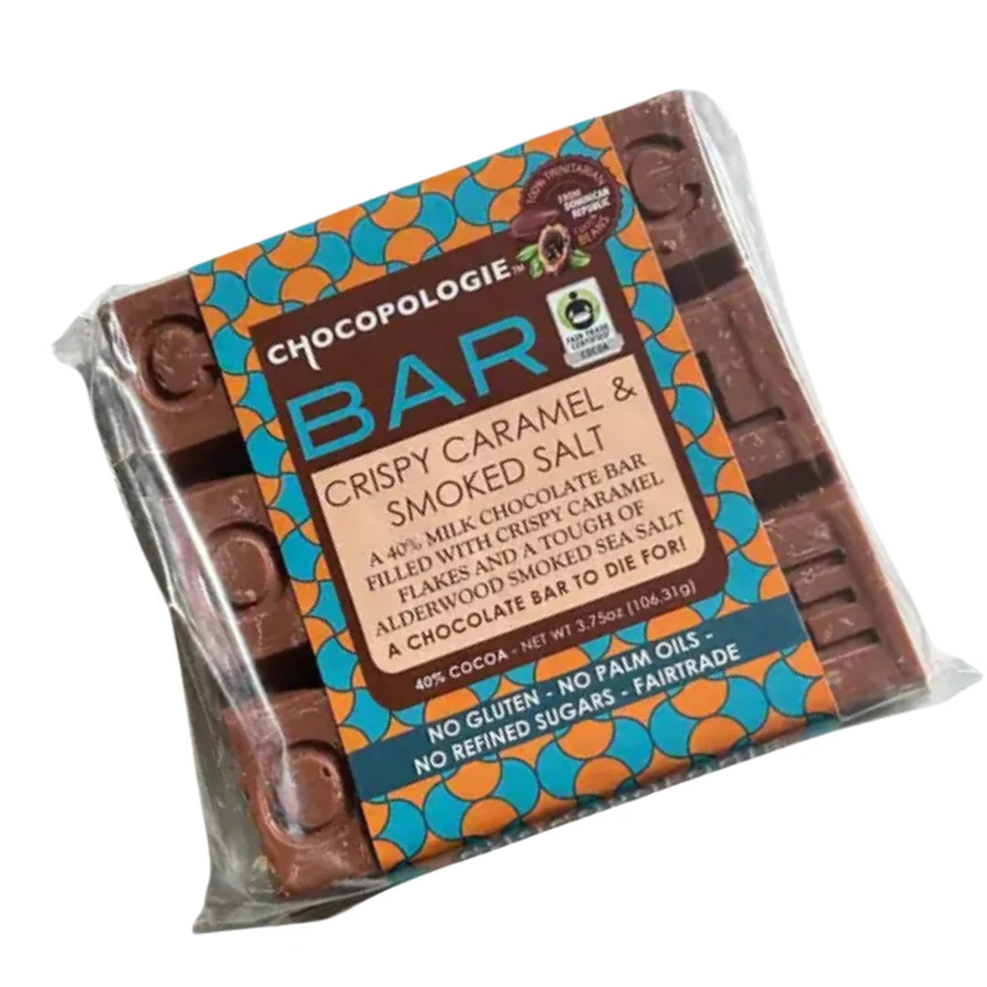 Chocopologie Caramel w/Smoked Sea Salt Chocolate Bar