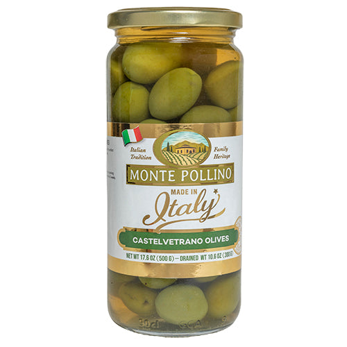 Monte Pollino Whole Castelvetrano Olives