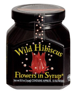 Wild Hibiscus Flowers in Syrup