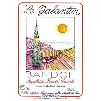 Dom Le Galantin Bandol Rose 2023