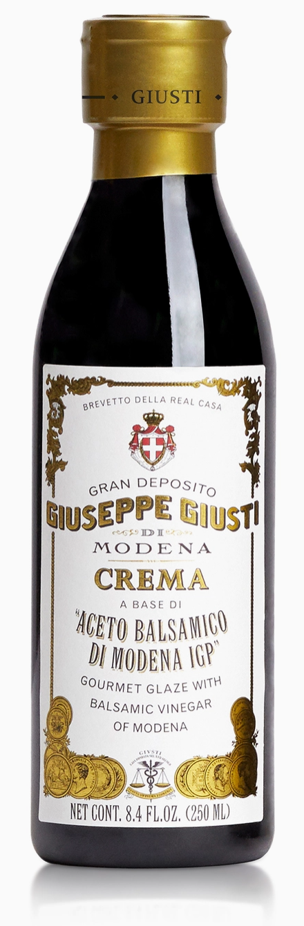 Giusppe Giusti Crema Classic Balsamic Glaze Vinegar Reduction (8.4 oz / 250 ml)