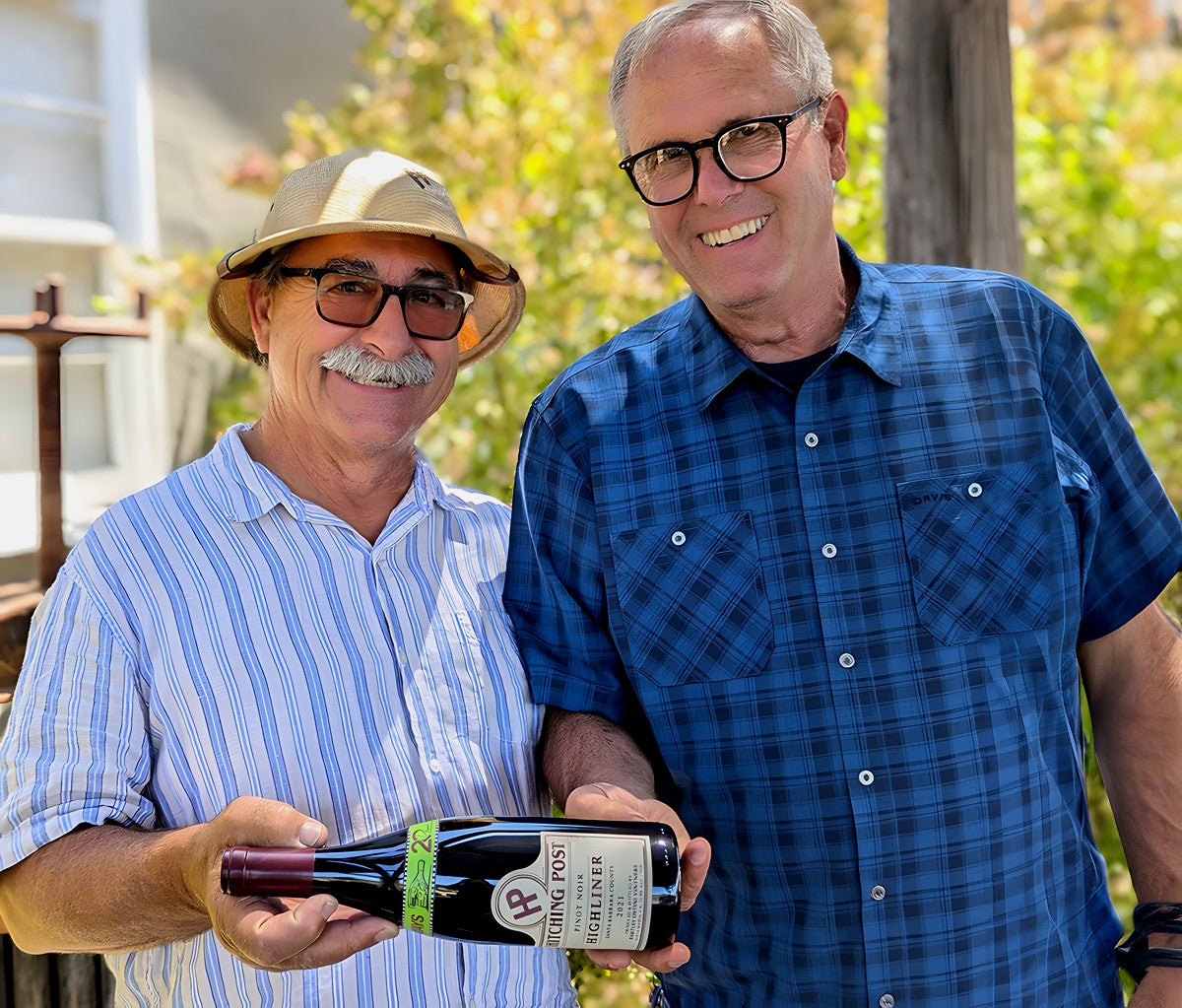 Hitching Post Winery founders, Frank Ostini and Gray Hartley