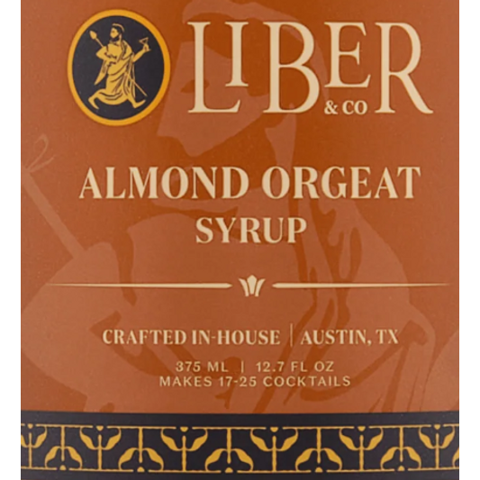 Liber & Co Almond Orgeat Syrup 375ml