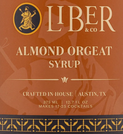 Liber & Co Almond Orgeat Syrup 375ml
