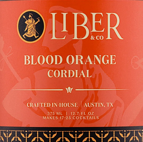 Liber & Co Blood Orange Syrup 375 ml