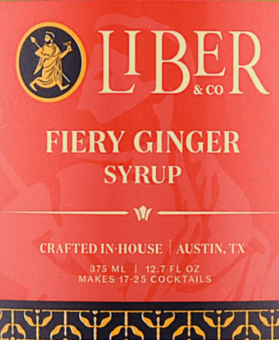 Liber & Co Fiery Ginger Syrup 375 ml