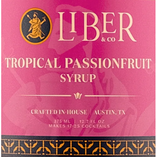 Liber & Co Tropical Passionfruit Syrup 375 ML