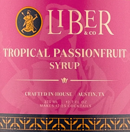 Liber & Co Tropical Passionfruit Syrup 375 ML