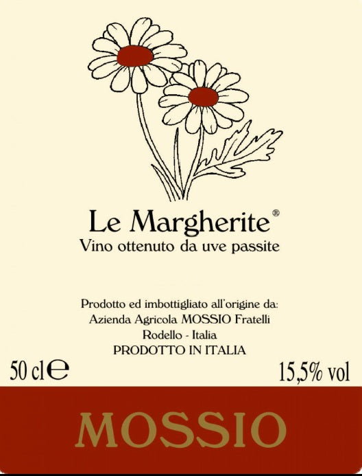 Mossio 2018 Dolcetto "Margherite" Passito (500 ml)