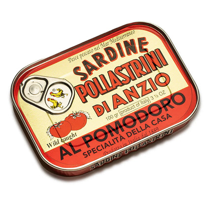 Pollastrini Sardines in Tomato Sauce