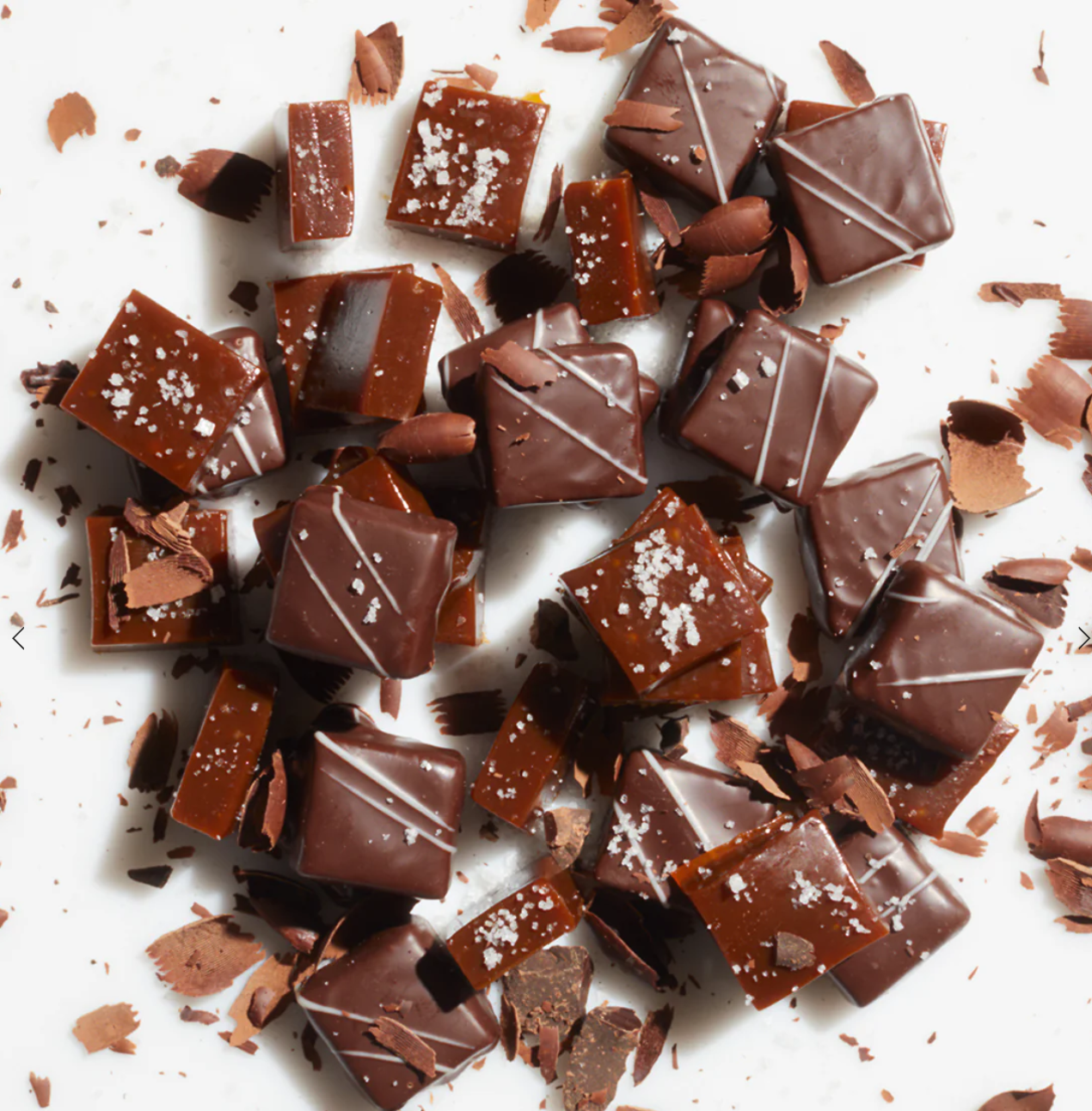 Recchiuti Confections Fleur de Sel Caramels (16 pieces, net wt 4.7 oz)