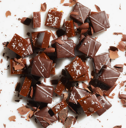 Recchiuti Confections Fleur de Sel Caramels (16 pieces, net wt 4.7 oz)