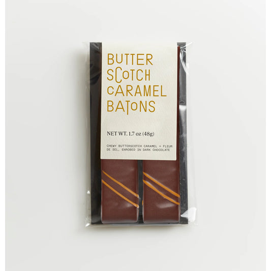 Recchiuti Confections Butterscotch Caramel Batons (1.7oz)