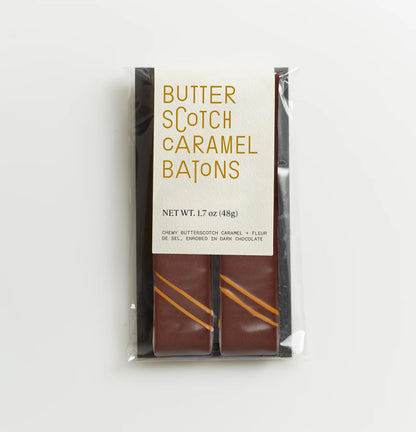 Recchiuti Confections Butterscotch Caramel Batons (1.7oz)