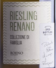 Roeno Collezione di Famiglia Riesling, Alto Adige