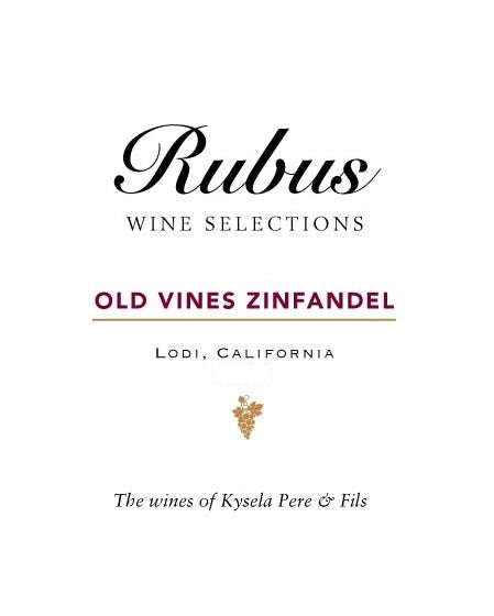 Rubus 2021 Old Vine Zinfandel