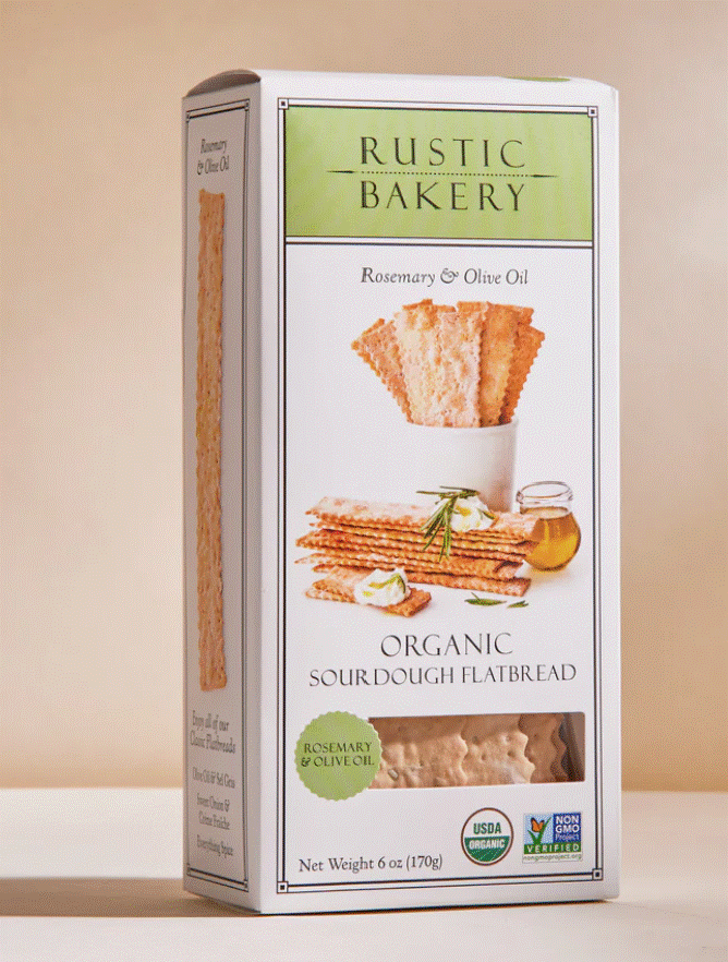 Rustic Bakery Flatbreads Rosemary & Olive Oil