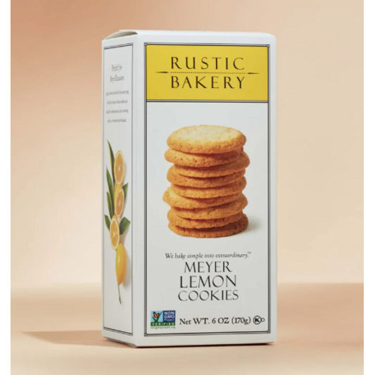 Rustic Bakery Shortbread Cookies, Meyer Lemon