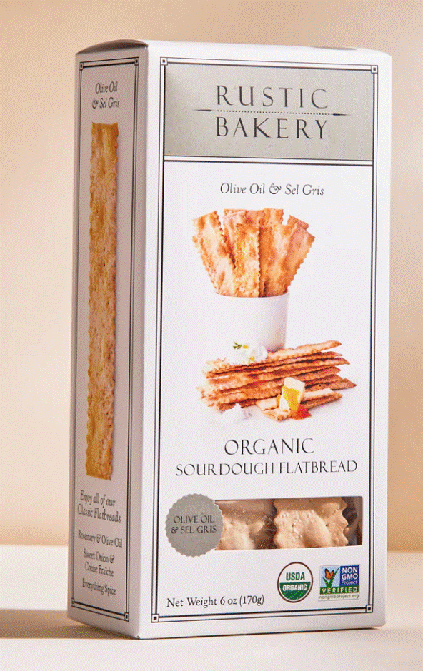 Rustic Bakery Olive Oil & Sel Gris Sourdough Flatbread