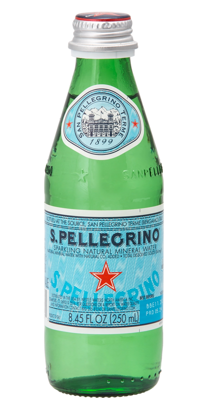 San Pellegrino Sparkling Mineral Water 250ml Glass Bottle