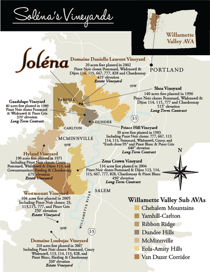 Solena Estate 2023 Pinot Gris, Willamette Valley