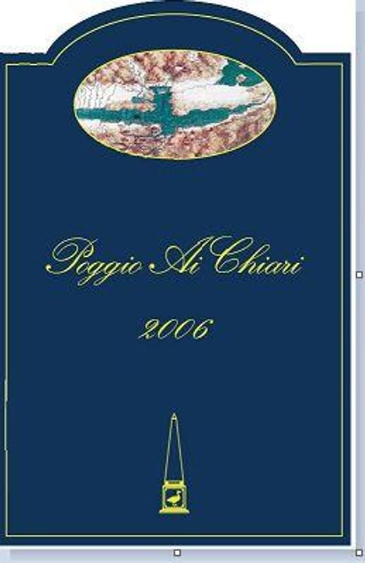 Colle Santa Mustiola 2011 Poggio ai Chiari Sangiovese Toscano