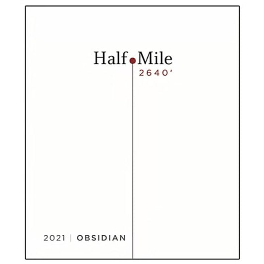 Obsidian 2022 Half Mile Cabernet Red Hills