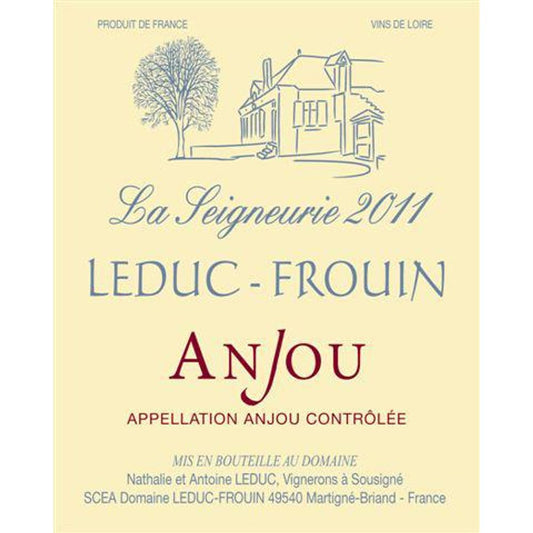 Leduc Frouin 2024 Anjou Chenin Blanc La Seigneurie