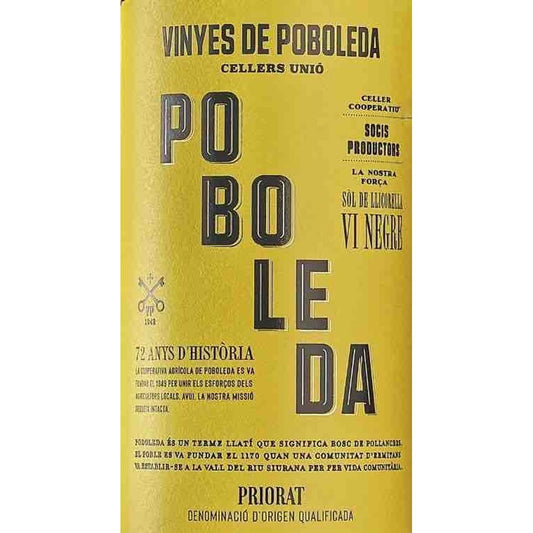 Cellers Unio Priorat 'Vinyes de Poboleda' 2025