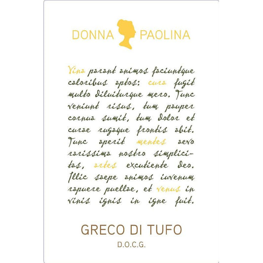 Donna Paolina 2023 Greco di Tufo