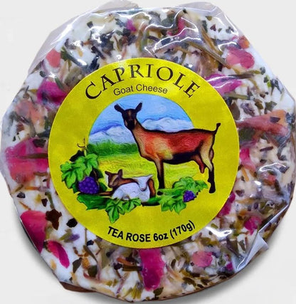 Capriole Tea Rose Goat Cheese
