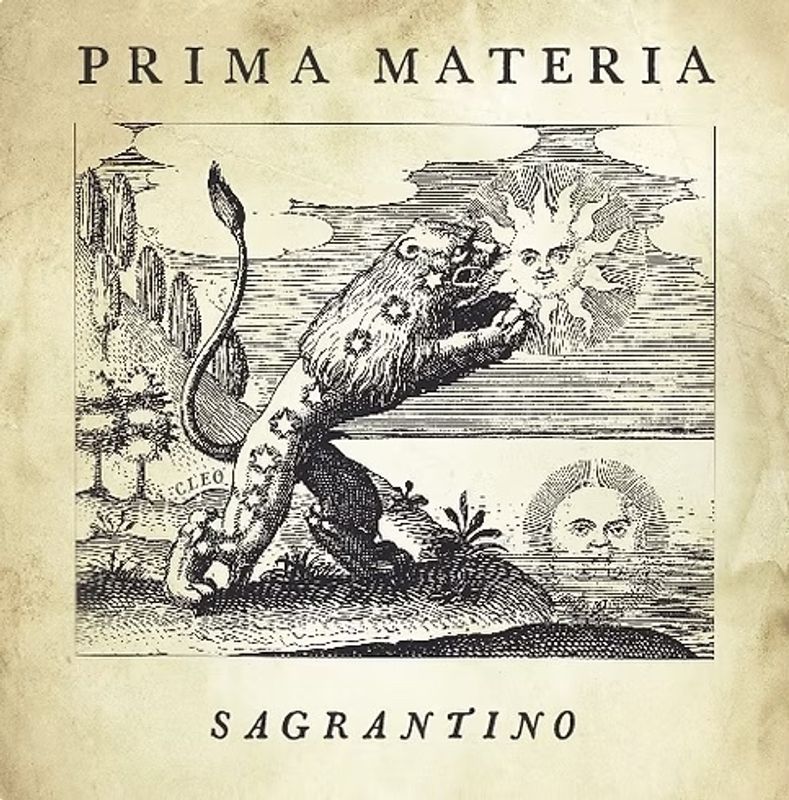 Prima Materia 2021 Sagrantino "Sun Leopard label"
