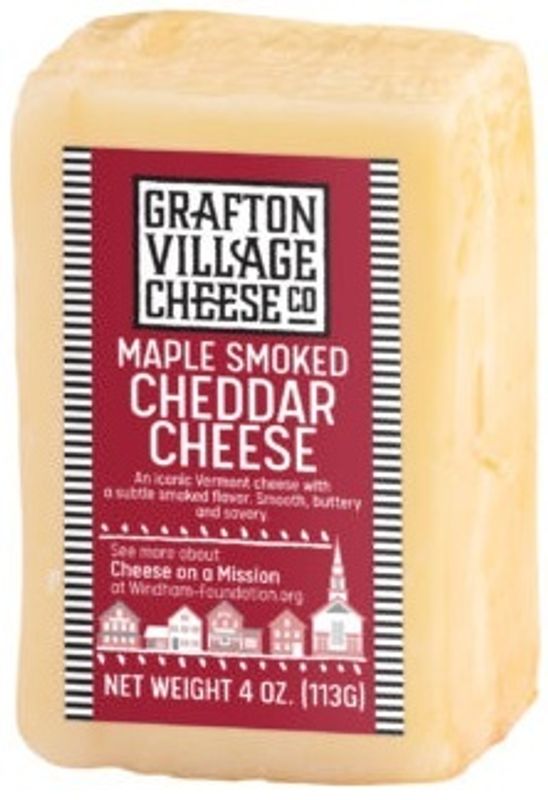 Grafton Maple Smoked Cheddar Cryo 8oz