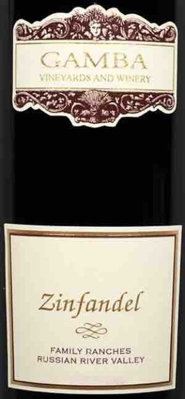Gamba Vineyards & Winery 'Family Ranches' Zinfandel