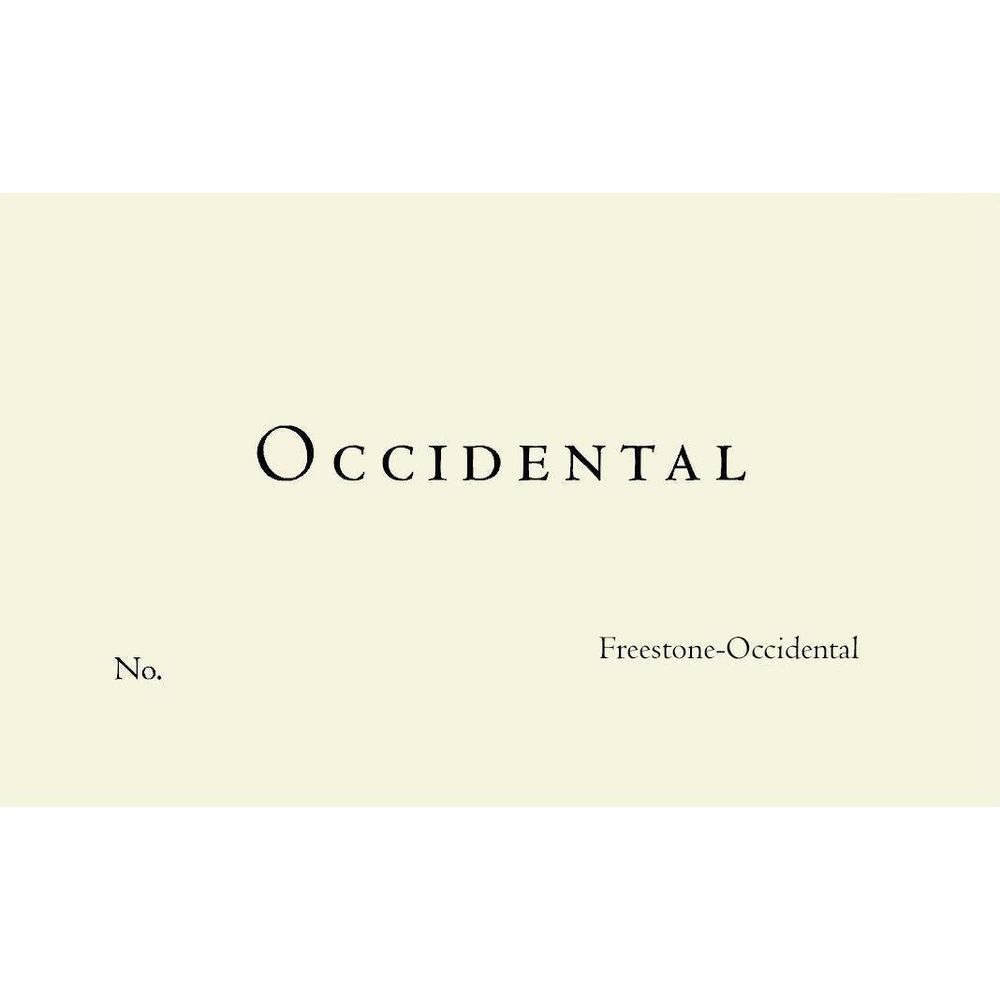 Occidental 2023 Freestone Pinot Noir