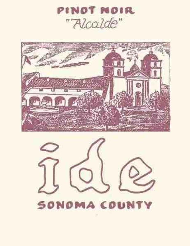 Ide 2024 Pinot Noir "Alcalde" Sonoma