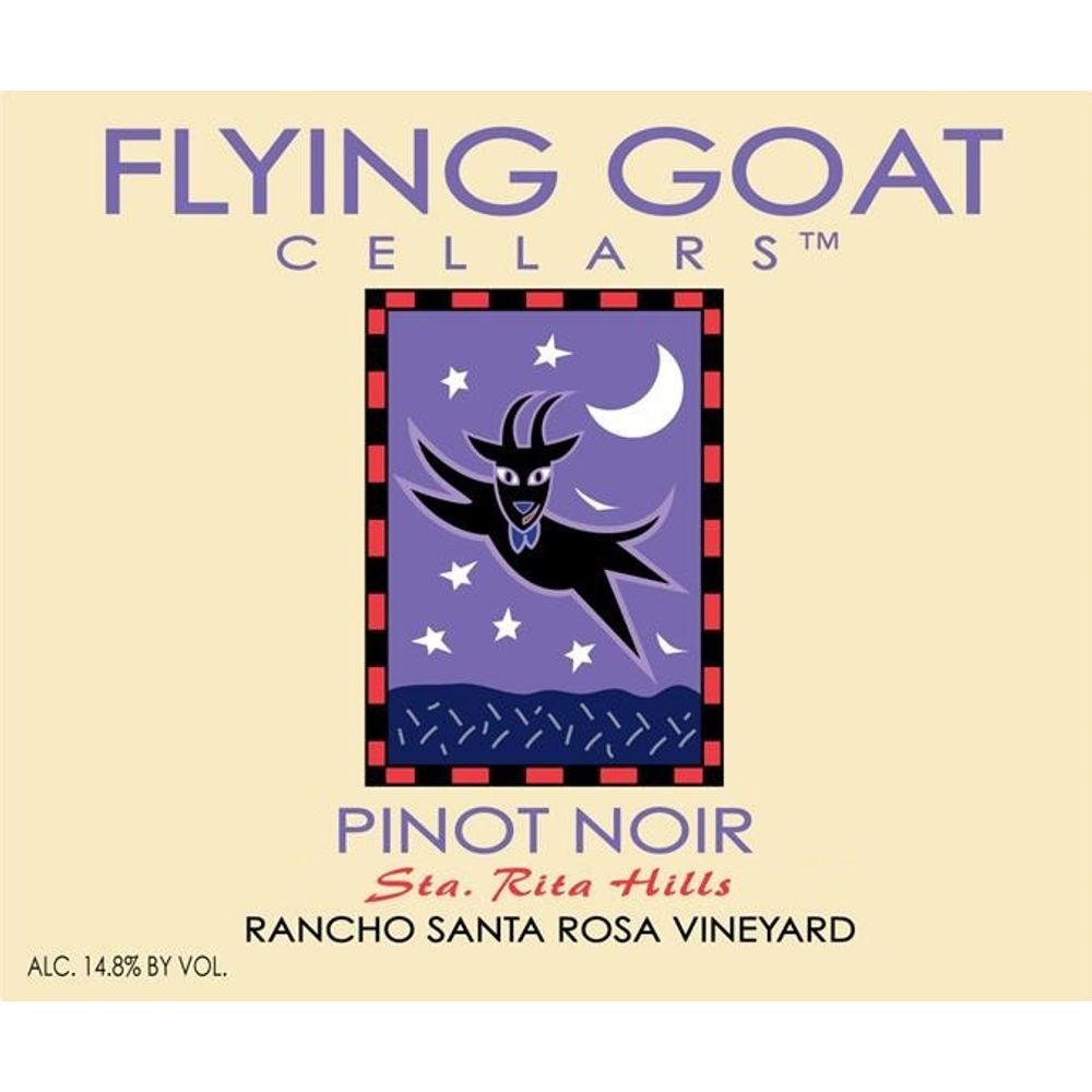 Flying Goat 2018 Pinot Noir Rancho Santa Rosa vyrd