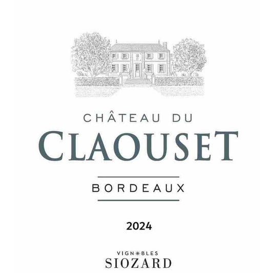 Ch Du Claouset 2024 Bordeaux Blanc