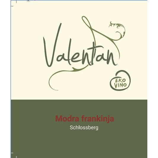 Valentan 2021 Modra Frankinja (Blaufrankisch), Slovenia