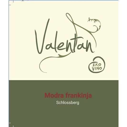 Valentan 2021 Modra Frankinja (Blaufrankisch), Slovenia