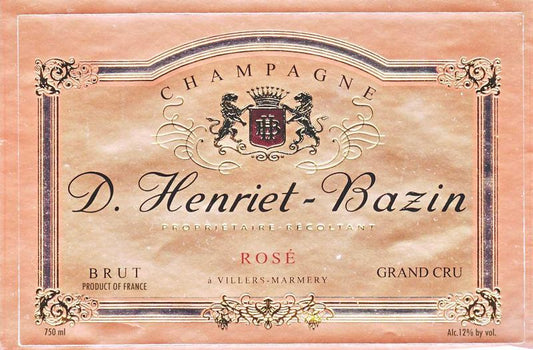 Henriet-Bazin Champagne Grand Cru Rose