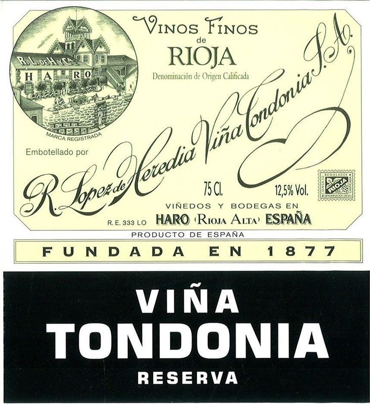 Lopez de Heredia 2012 Vina Tondonia Reserva