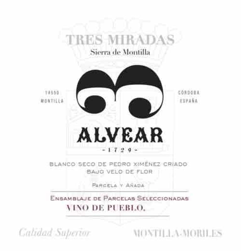 Alvear 2021 "Tres Miradas" La Vina de Antonin, Montilla-Moriles, Spain