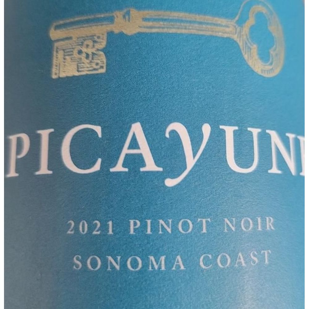 Picayune 2023 Sonoma Coast Pinot Noir