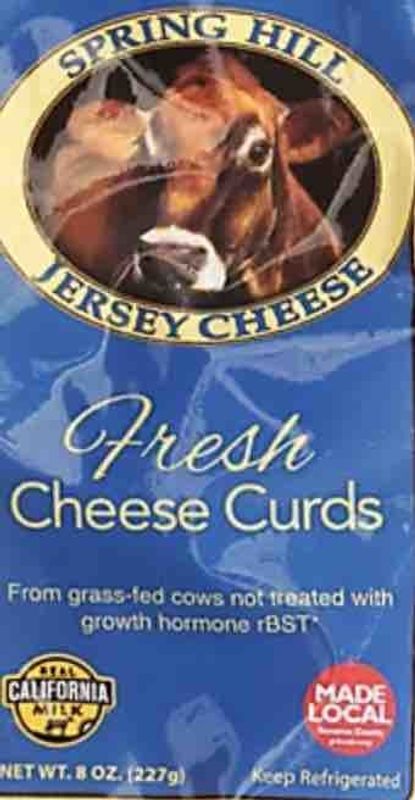 Spring Hill Fresh Cheese Curds 8oz